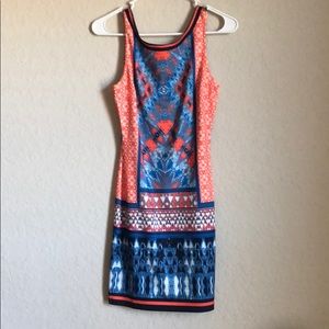 Forever 21 funky print mini dress